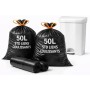 Sac Poubelle 50 Litres Standard à lien coulissant - Colis de 100