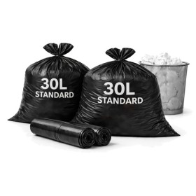 Sacs poubelle 30L noir Standard - Colis de 500