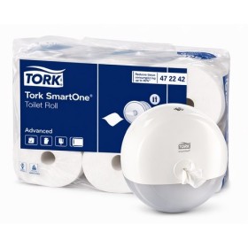 Papier toilette Smartone Lotus ou Tork T8 - Colis de 6 rouleaux