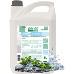 Nettoyant sols 3D Détergent, désinfectant et désodorisant Fraicheur - Bidon de 5L