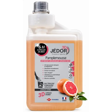 3D Surodorant Pamplemousse Jedor - Flacon doseur 1L