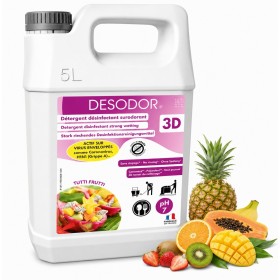 3D Détergent désinfectant surodorant Tutti frutti - Bidon de 5L