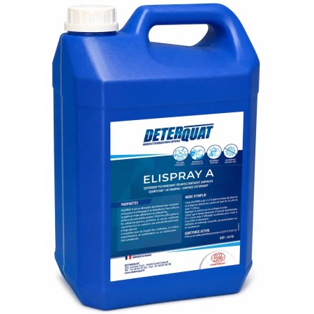 Désinfectant des surfaces sans rinçage Elispray A- Bidon 5 L
