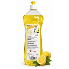 Liquide vaisselle plonge manuelle citron concentré - Flacon de 1L
