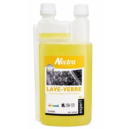 Liquide lave verre machine - Flacon doseur 1L