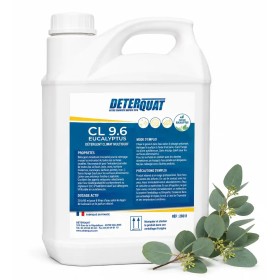 Deterquat CL 9,6% parfumé eucalyptus - Bidon de 5L