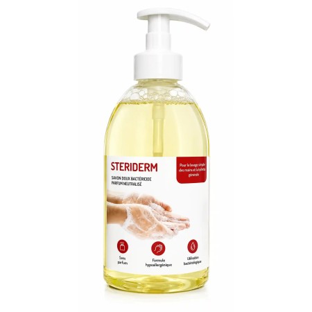 Savon doux glycériné haute fréquence mains et corps - Flacon 500ml