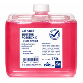 Gel mains nacré - Colis de 12 cartouche de 750ml