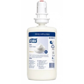 Savon Mousse Doux Tork S4 en cartouche de 1L - Colis de 6