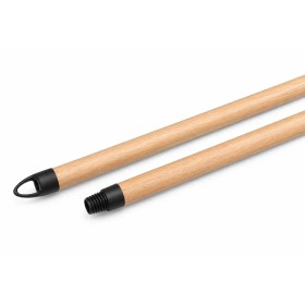 Manche bois 140cm a vis + accroche