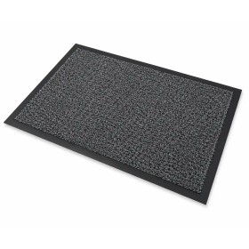 Tapis anti-poussière absorbant gris 90x150 cm