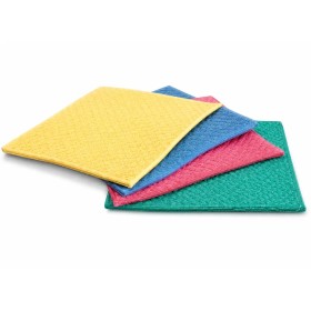 Carré vaisselle toile éponge 18x20 cm - Lot de 5