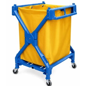 Chariot de collecte du linge
