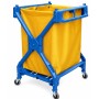 Chariot de collecte du linge