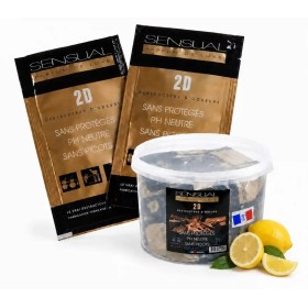2D Sensual Citrus, Détergent Sur-odorant parfum Citrus - Seau de 250 Doses