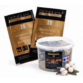 2D Sensual Fleur de Coton, Détergent Sur-odorant parfum Fleur de Coton - Seau de 250 doses