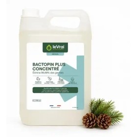 Bactopin Plus Concentré - Détergent désodorisant désinfectant parfum pin - Bidon de 5L