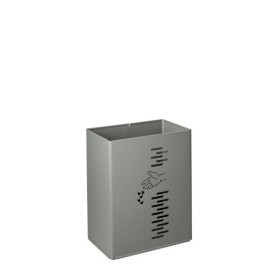 Pivo – Poubelle rectangulaire pivotante – Gris manganèse – 24L