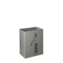 Pivo – Poubelle rectangulaire pivotante – Gris manganèse – 24L