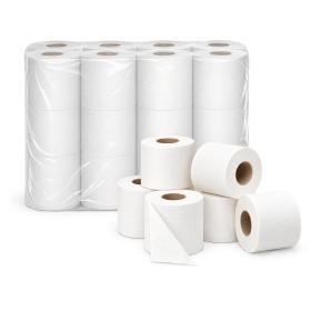 Colis de 96 rouleaux de papier toilette gamme hôtels