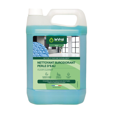 Nettoyant Surodorant Le Vrai Professionnel Perle d’eau - Bidon de 5L