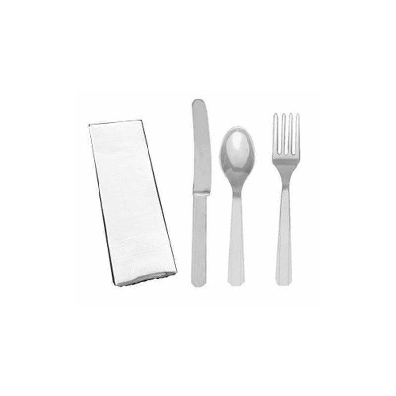 Kit Couverts 4 en 1 bois - SML Food Plastic