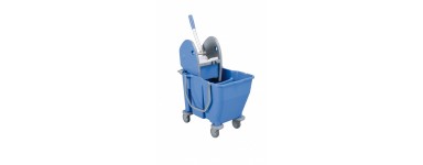 Chariot ménage-lavage plastique-rilsan 2x15L top 6