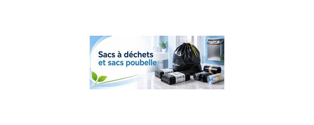 Sacs déchets professionnels et sacs poubelle | Halvea