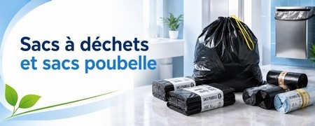 Sacs déchets professionnels et sacs poubelle | Halvea