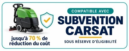 Subvention CARSAT autolaveuse professionnelle | Halvea